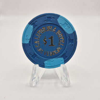California Hotel Casino Las Vegas Nevada 1989 $1 Casino Chip N1413