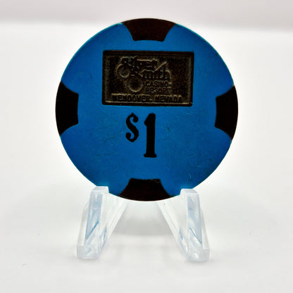 Silver Smith Casino Resort Wendover Nevada 1980 $1 Casino Chip *Circulated