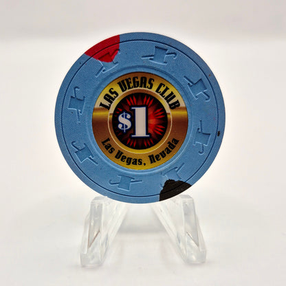 Las Vegas Club Casino Las Vegas Nevada 2008 $1 Casino Chip E8101