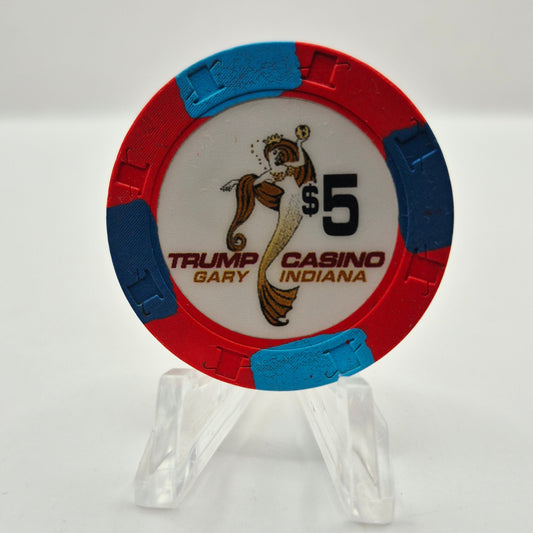 Trump Casino Gary Indiana $5 Casino Chip
