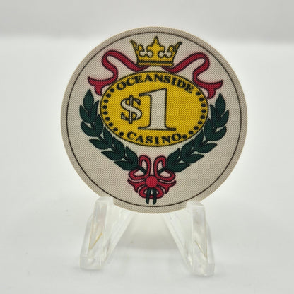Oceanside Casino Moscow Russia $1 Casino Chip  CG106824