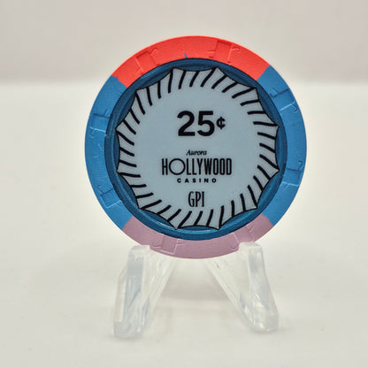 Hollywood Resort Casino Aurora Illinois 2026 $.25 Casino Chip