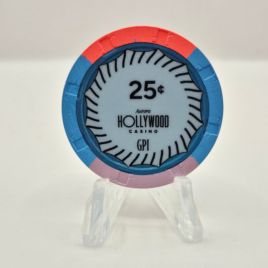 Hollywood Resort Casino Aurora Illinois 2026 $.25 Casino Chip