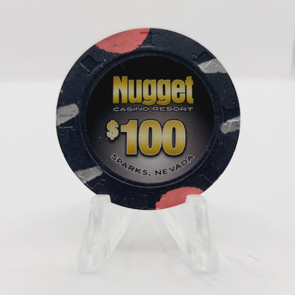 Nugget Hotel Casino Sparks Nevada $100 Casino Chip