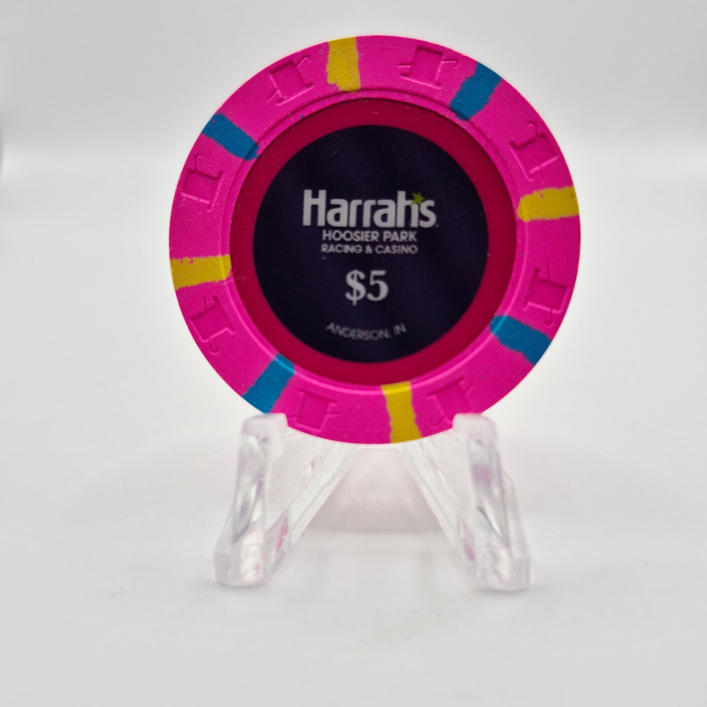 Harrah's Hoosier Park Racing & Casino Anderson Indiana 2020 " $5 Casino Chip