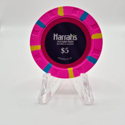 Harrah's Hoosier Park Racing & Casino Anderson Indiana 2020 " $5 Casino Chip