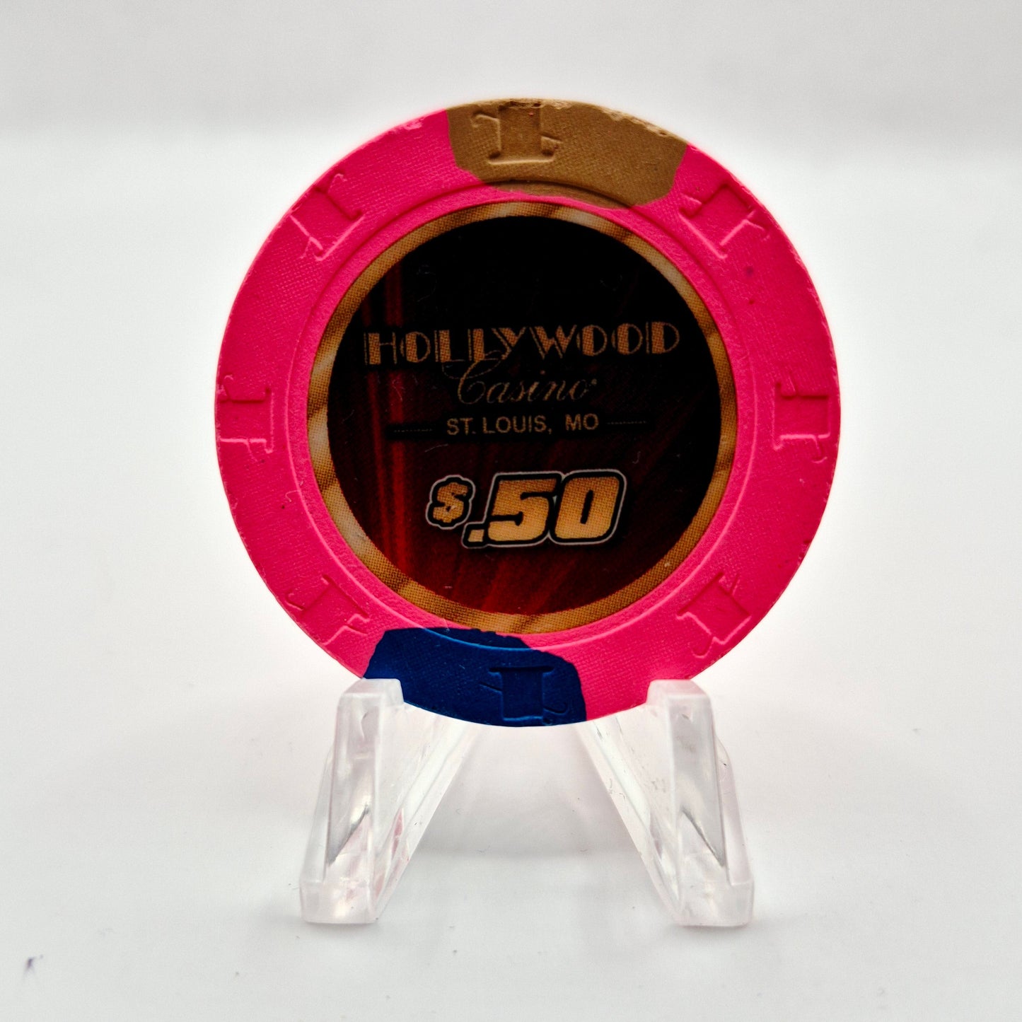 Hollywood Casino Maryland Heights "St Louis" Missouri 2012 $.50 Casino Chip