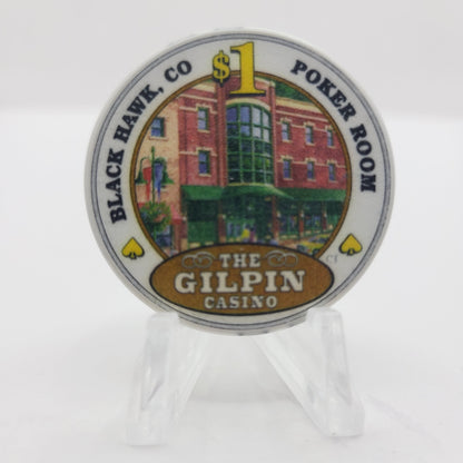 The Gilpin Casino Black Hawk Colorado 2005 $1 Casino Chip