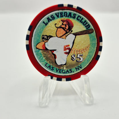 Las Vegas Club Las Vegas Nevada 1996 $5 Casino Chip N8677