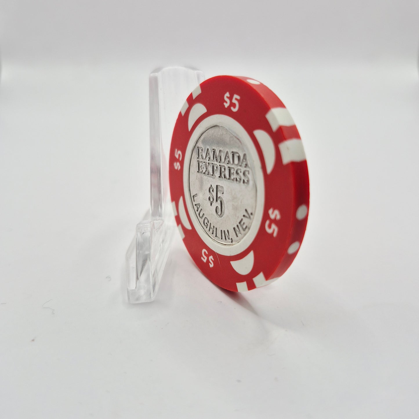 Ramada Express Hotel Casino Laughlin Nevada 1988 $5 Casino Chip N3430