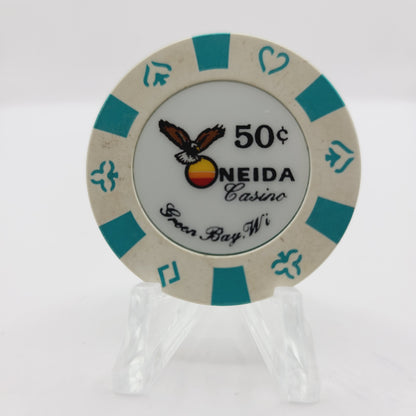 Oneida Casino & Hotel Green Bay Wisconsin $.50 Casino Chip