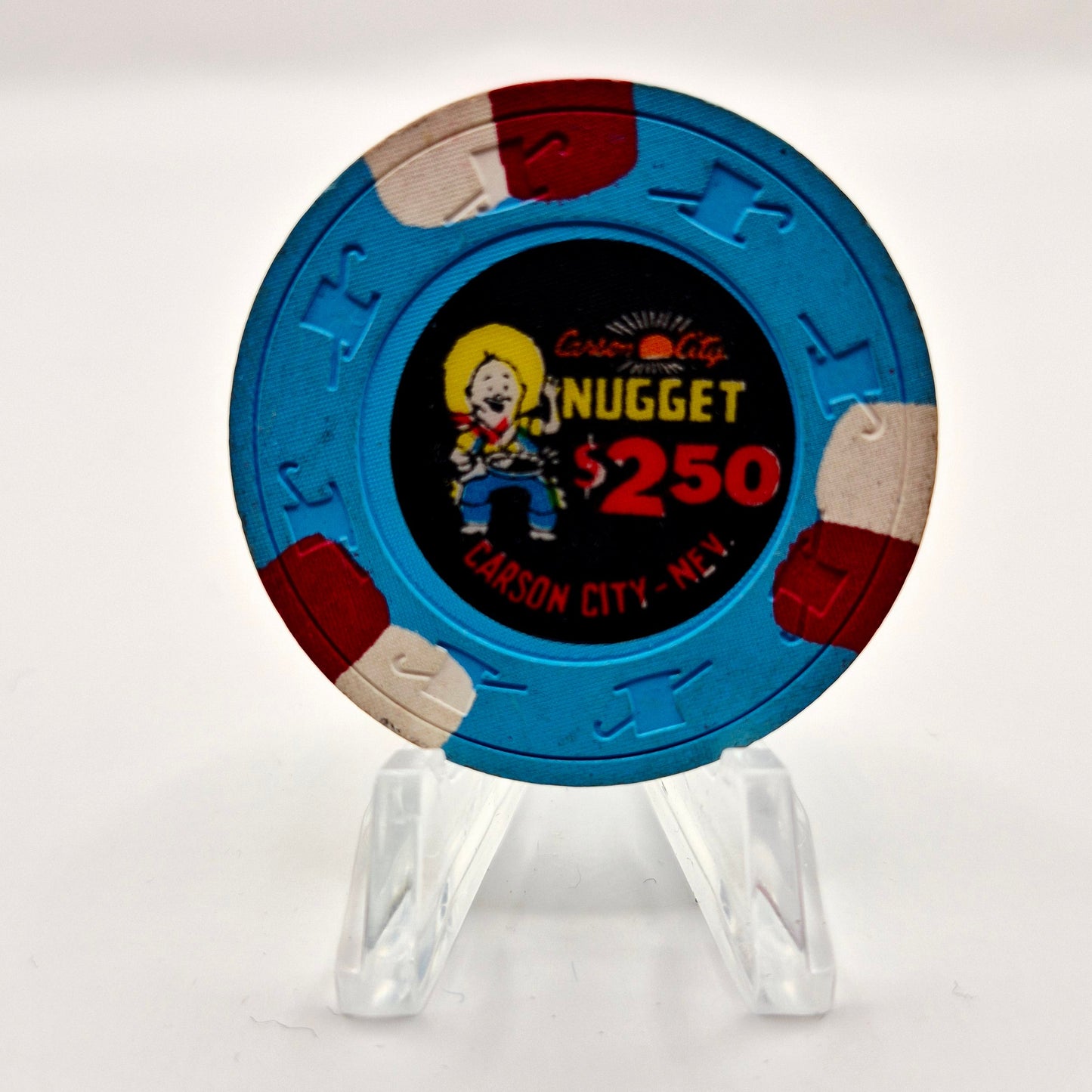 Carson City Nugget Carson City Nevada 1970s $2.50 Casino Chip N2515