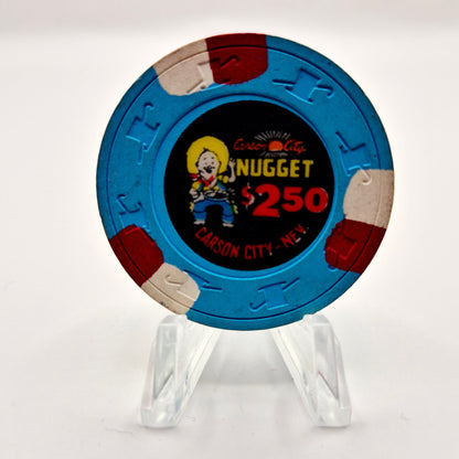 Carson City Nugget Carson City Nevada 1970s $2.50 Casino Chip N2515