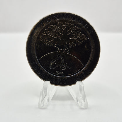 Foxwoods Hotel Casino Ledyard Connecticut February 1992 Token