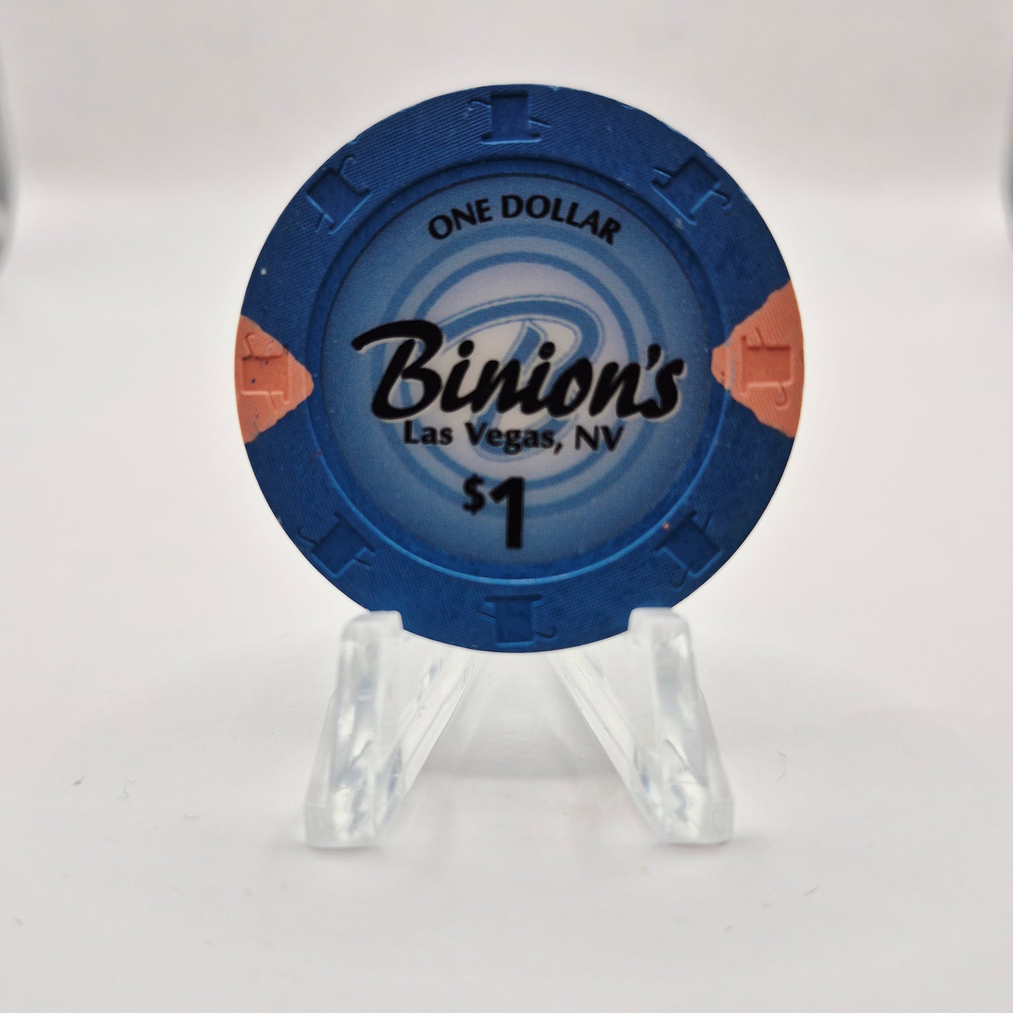 Binion's Gambling Hall Las Vegas Nevada 2005 $1 Casino Chip E4371