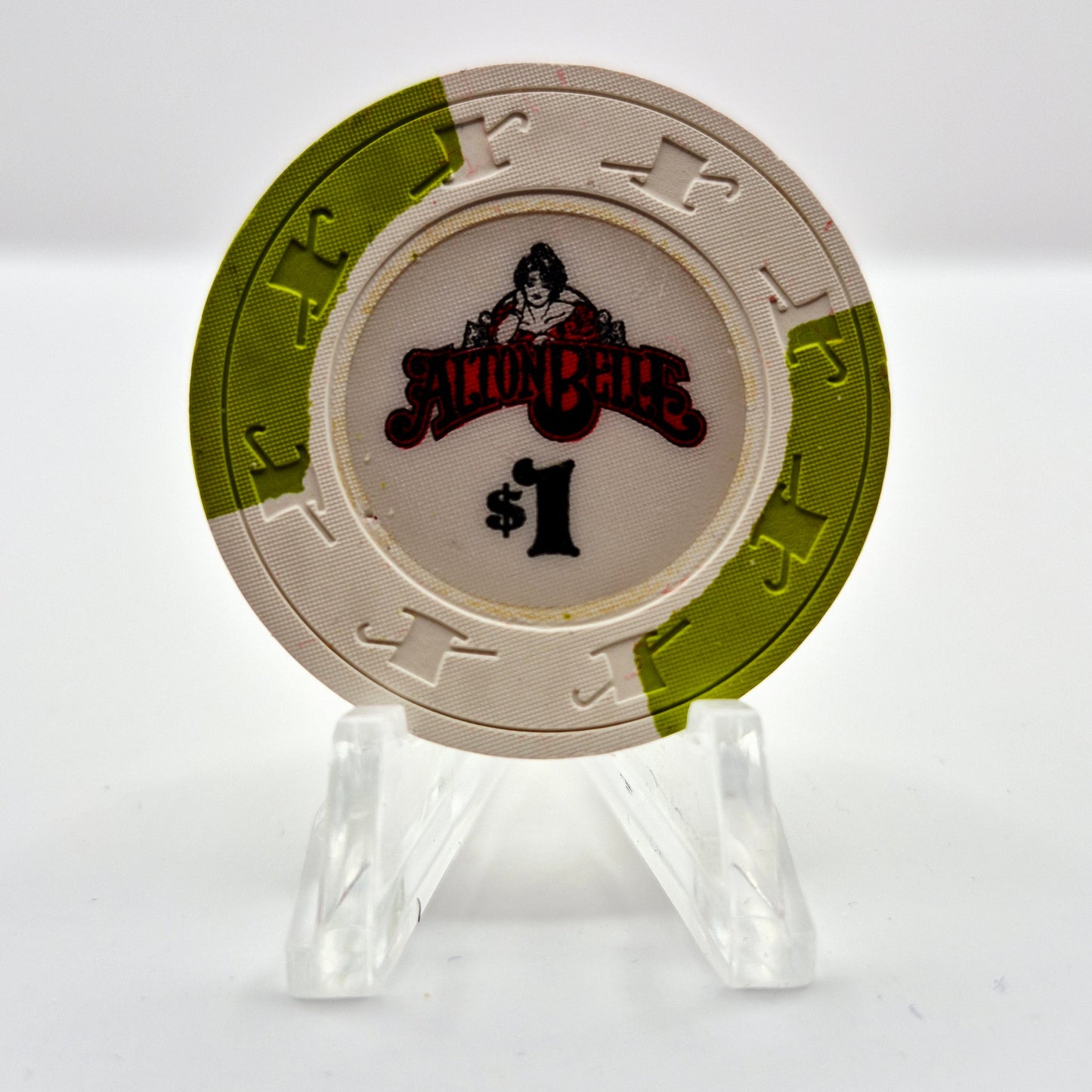 Alton Belle Riverboat Casino Alton Illinois $1 Casino Chip