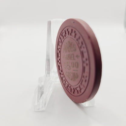 Mapes Hotel Casino Reno Nevada 1950's $5 Casino Chip N5238