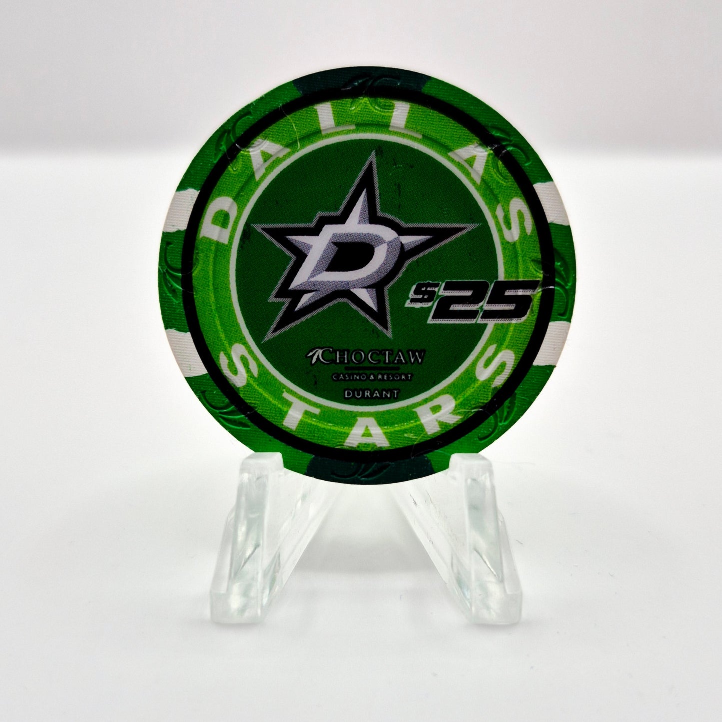 Choctaw Resort Casino Durant Oklahoma 2026 **DALLAS STARS** $25 Casino Chip