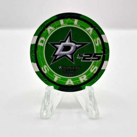 Choctaw Resort Casino Durant Oklahoma 2026 **DALLAS STARS** $25 Casino Chip