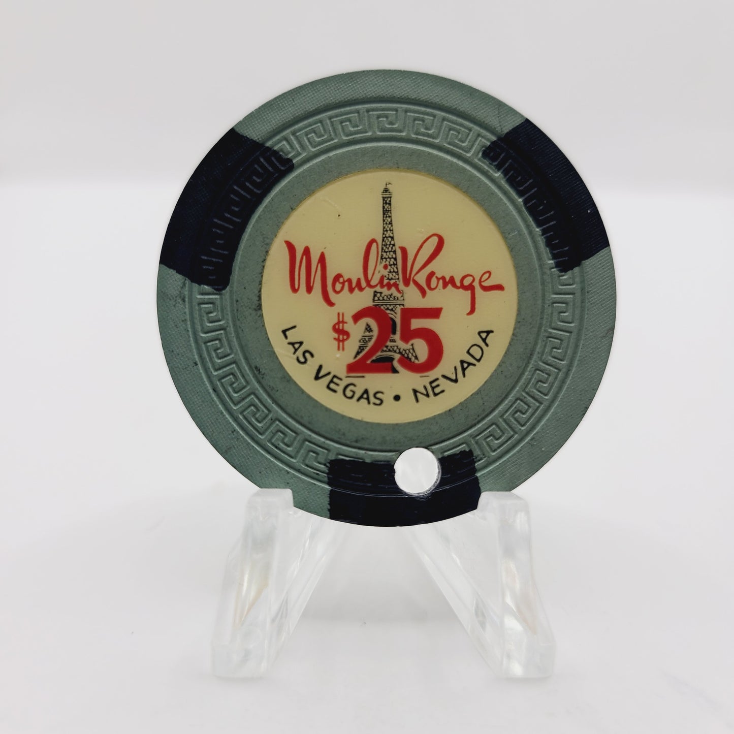 Moulin Rouge Casino Las Vegas Nevada 1955 $25 Casino Chip N1941.C