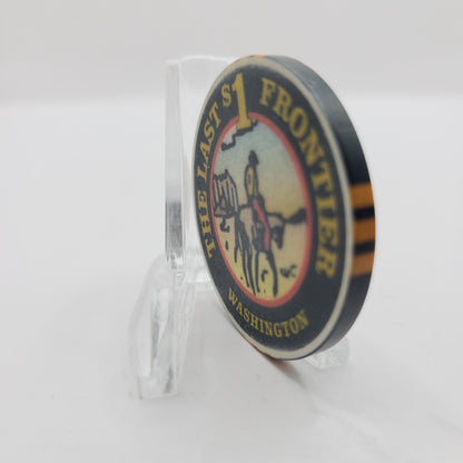 The Last Frontier Casino La Center Washington $1 Casino Chip