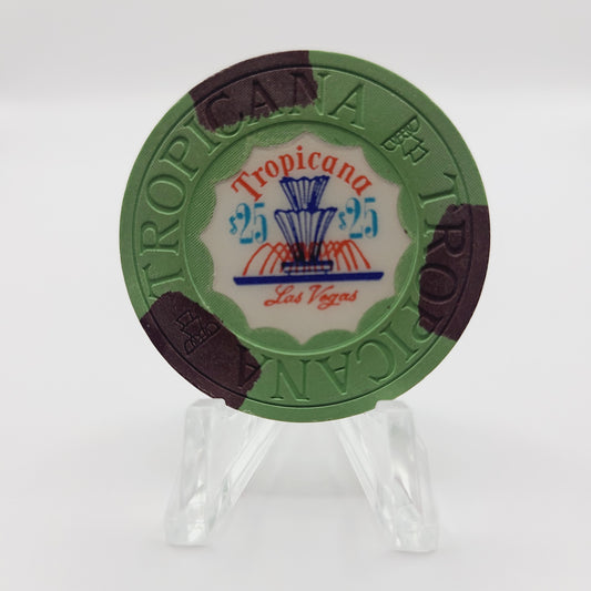Tropicana Hotel Casino Las Vegas Nevada 1972 $25 Casino Chip N4480