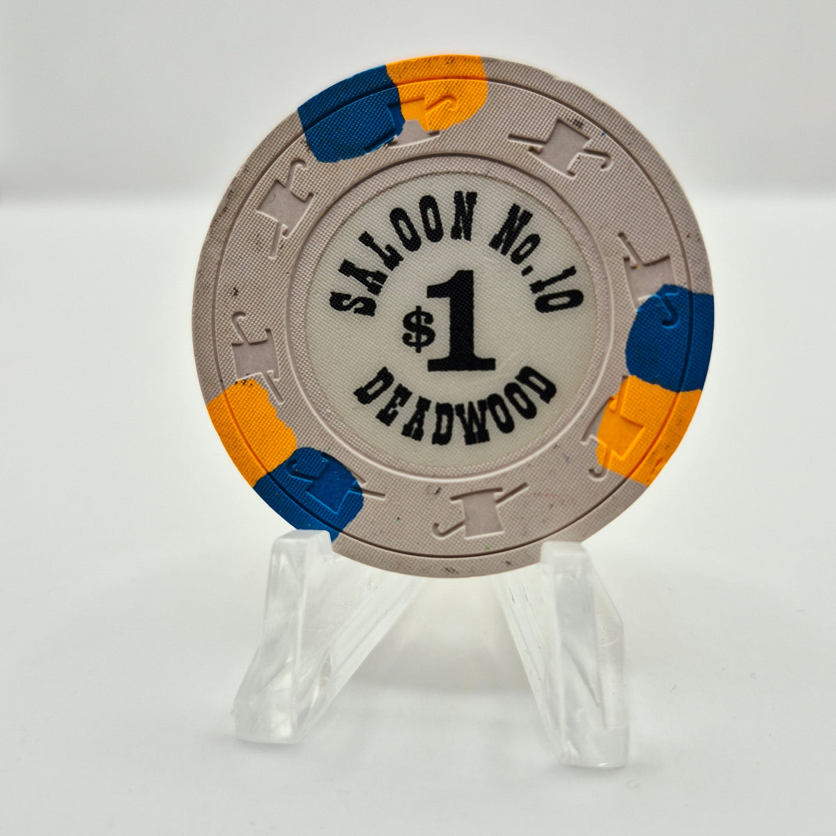 Saloon No.10 Deadwood South Dakota $1 Casino Chip
