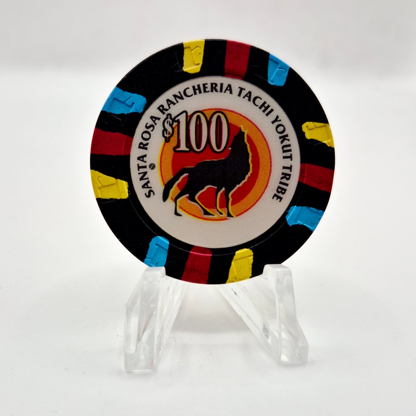 The Palace Indian Gaming Center Lemoore California $100 Casino Chip