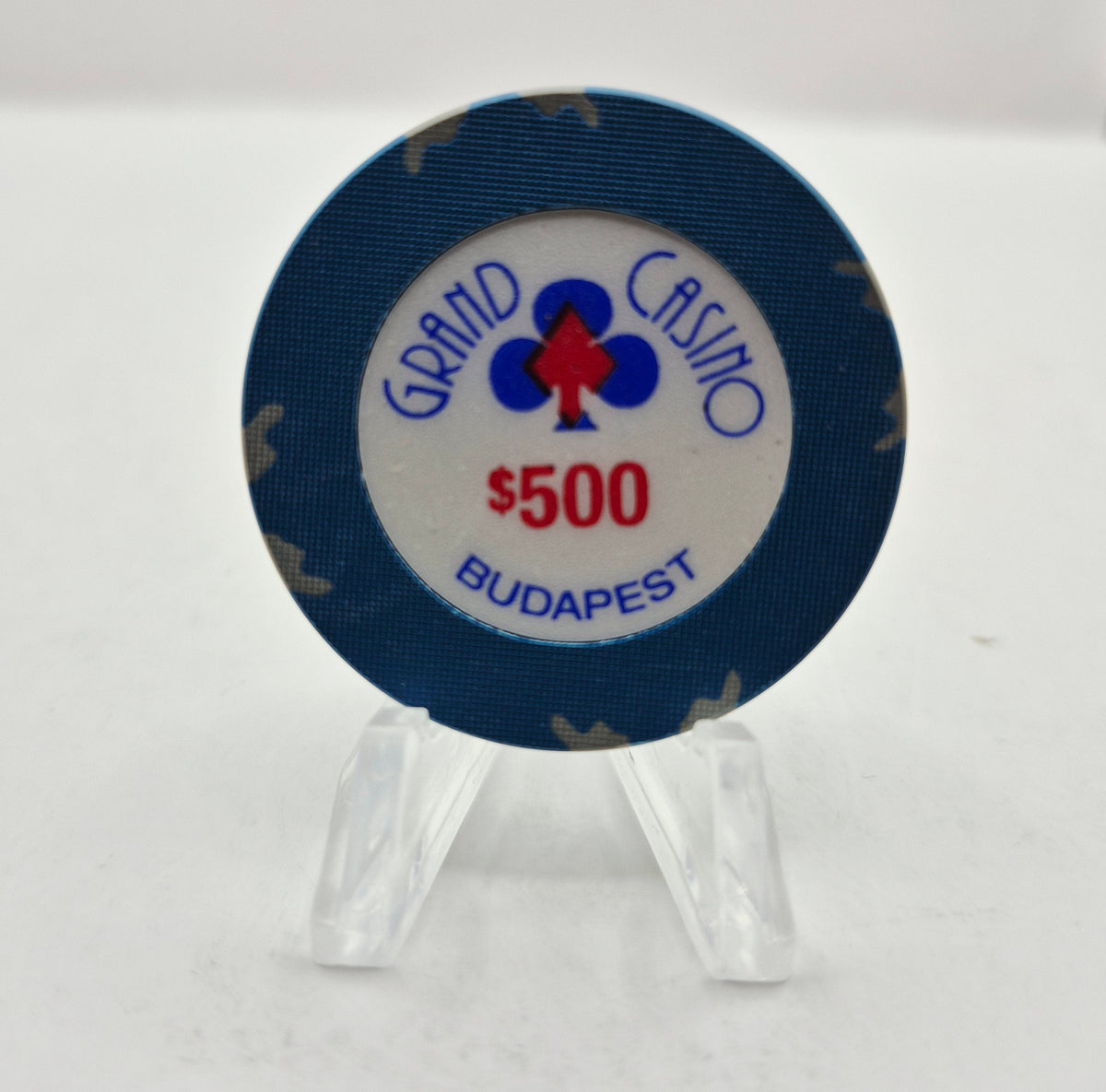 Grand Casino Budapest Hungary $500 Casino Chip CG159470