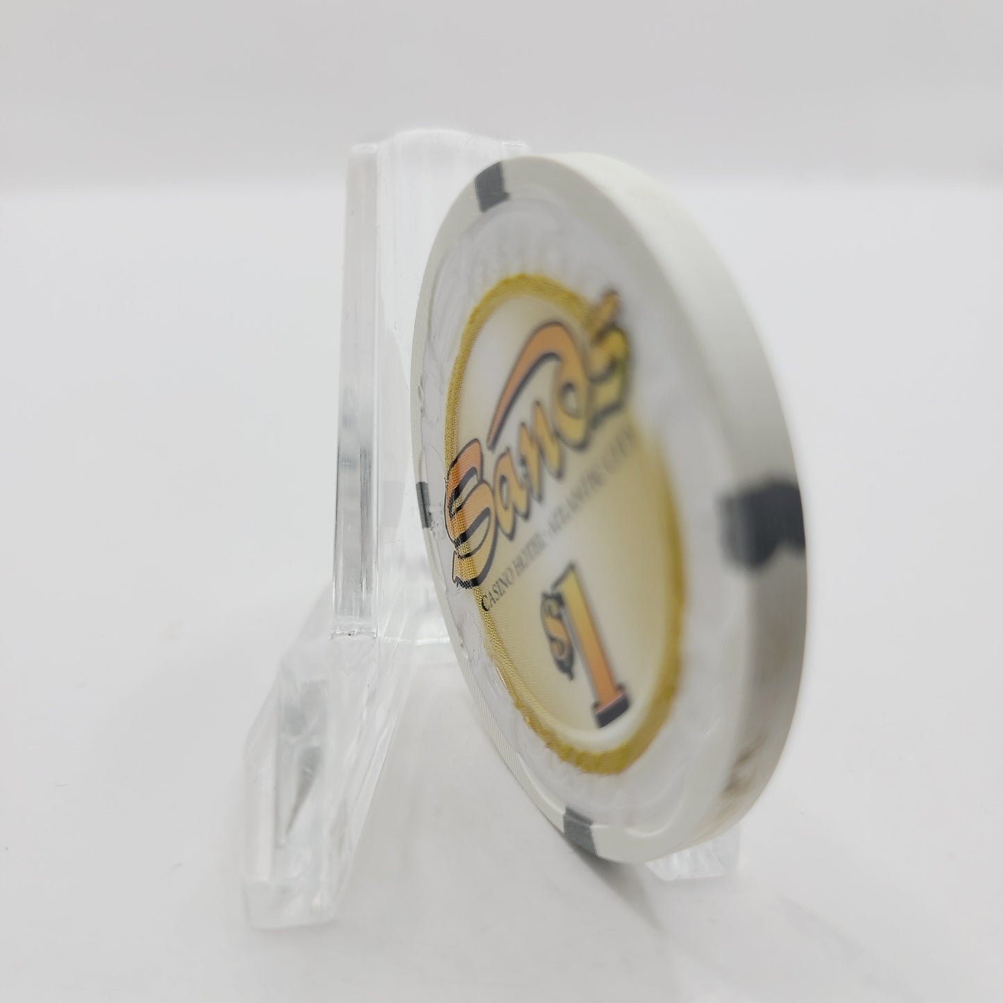 Sands Hotel Casino Atlantic City New Jersey $1 Casino Chip