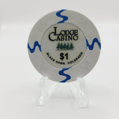 The Lodge Casino Black Hawk Colorado $1 Casino Chip