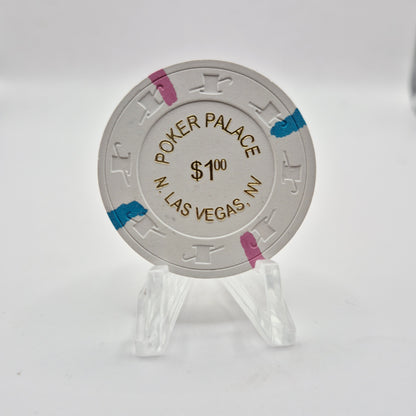 Poker Palace Bingo Casino Las Vegas Nevada 2025 $1 Casino chip D3953