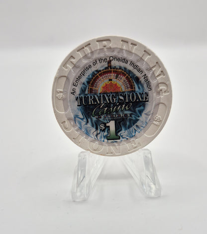 Turning Stone Casino Verona New York 1998 $1 Casino Chip