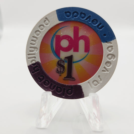 Planet Hollywood Hotel Casino Las Vegas Nevada 2007 $1 Casino Chip E6147