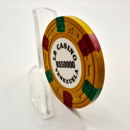 LB Casino Venezuela UFC 50000 Bolivar Soberano Casino Chip CG264659