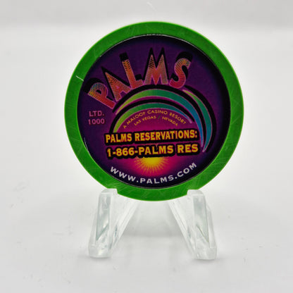Palms Hotel Casino Las Vegas Nevada 'Ghost Bar' Casino Chip E1858