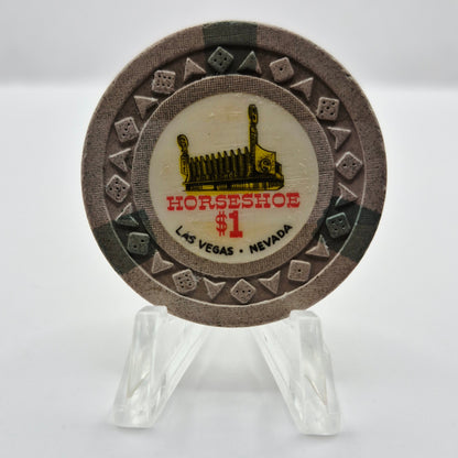 Horseshoe Club Binion's Las Vegas Nevada 1962 $1 Casino Chip N1762