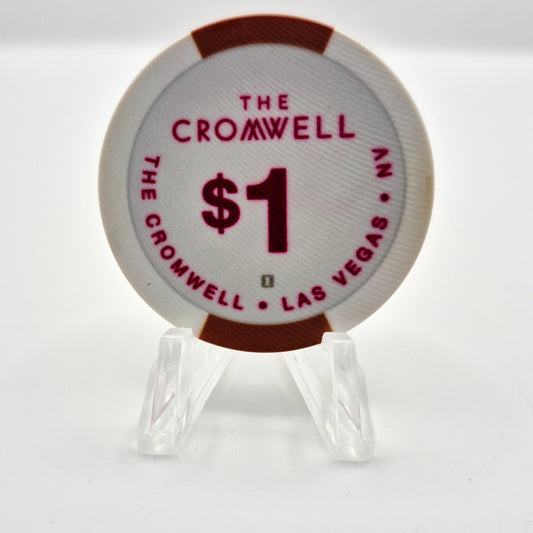 The Cromwell Hotel Casino Las Vegas Nevada 2014 $1 Casino Chip D1430 *Circulated
