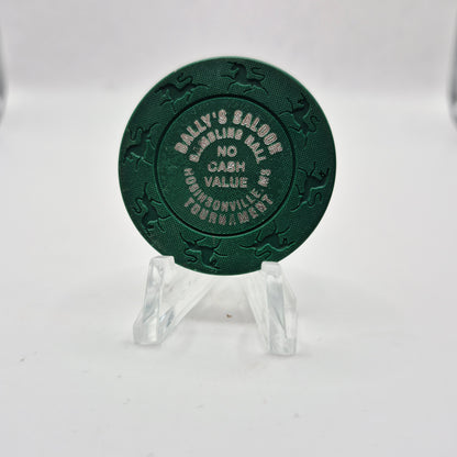 Bally’s "Riverboat" Casino Robinsonville Mississippi NCV Green Tournament Casino Chip