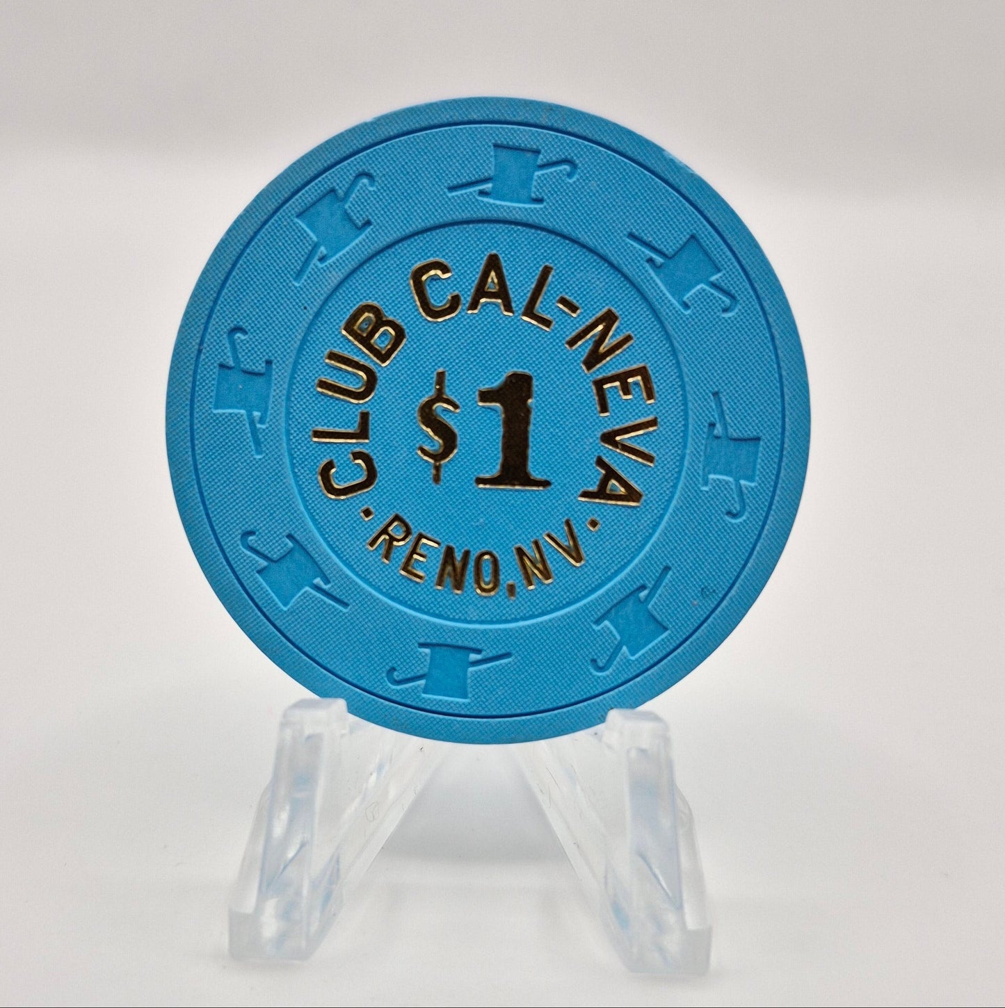 Club Cal-Neva Casino Reno Nevada 2000 $1 Casino Chip V3899