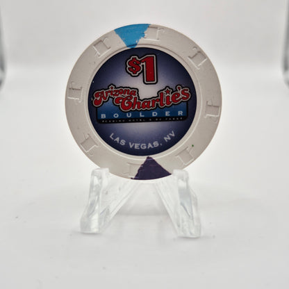 Arizona Charlie's "Boulder East" Las Vegas Nevada 2006 $1 Casino Chip E6191