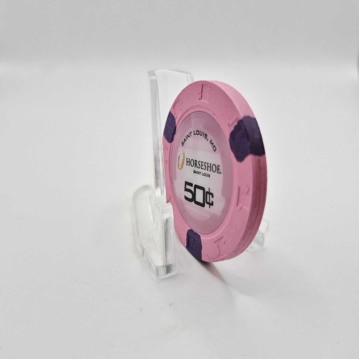 Horseshoe Hotel Casino St Louis Missouri 2022 $.50 Casino Chip