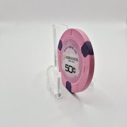 Horseshoe Hotel Casino St Louis Missouri 2022 $.50 Casino Chip