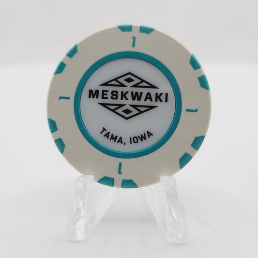 Meskwaki Bingo & Casino Tama Iowa 2019 $1 Casino Chip