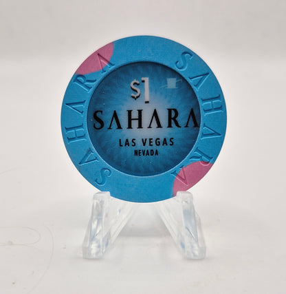 Sahara (Formerly the SLS) Las Vegas Nevada 2019 $1 Casino Chip D2907