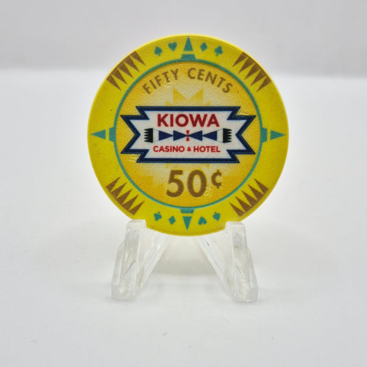 Kiowa Casino Devol Oklahoma 2025 $.50 Casino Chip