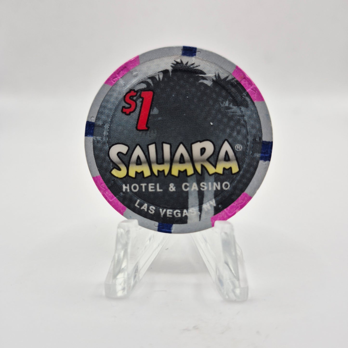 Sahara Hotel Casino Las Vegas Nevada 1995 $1 Casino Chip N2364