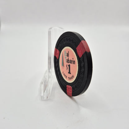 Bal Tabarin Casino Lake Tahoe Nevada 1958 $1 Casino Chip N4941
