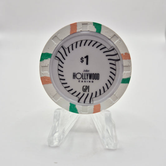 Hollywood Casino Joliet Illinois 2025 $1 Casino Chip