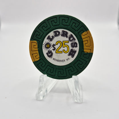 Goldrush Casino Wendover Nevada 1981 $25 Casino Chip V6418
